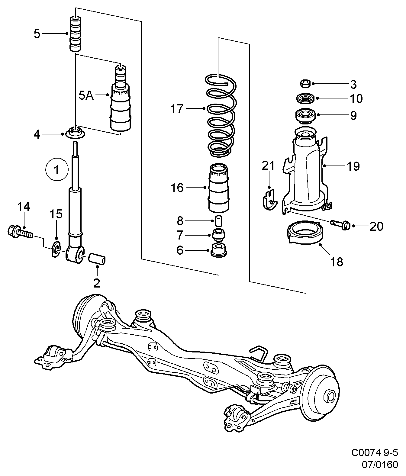 SAAB 12765950 - Stötdämpare xdelar.se