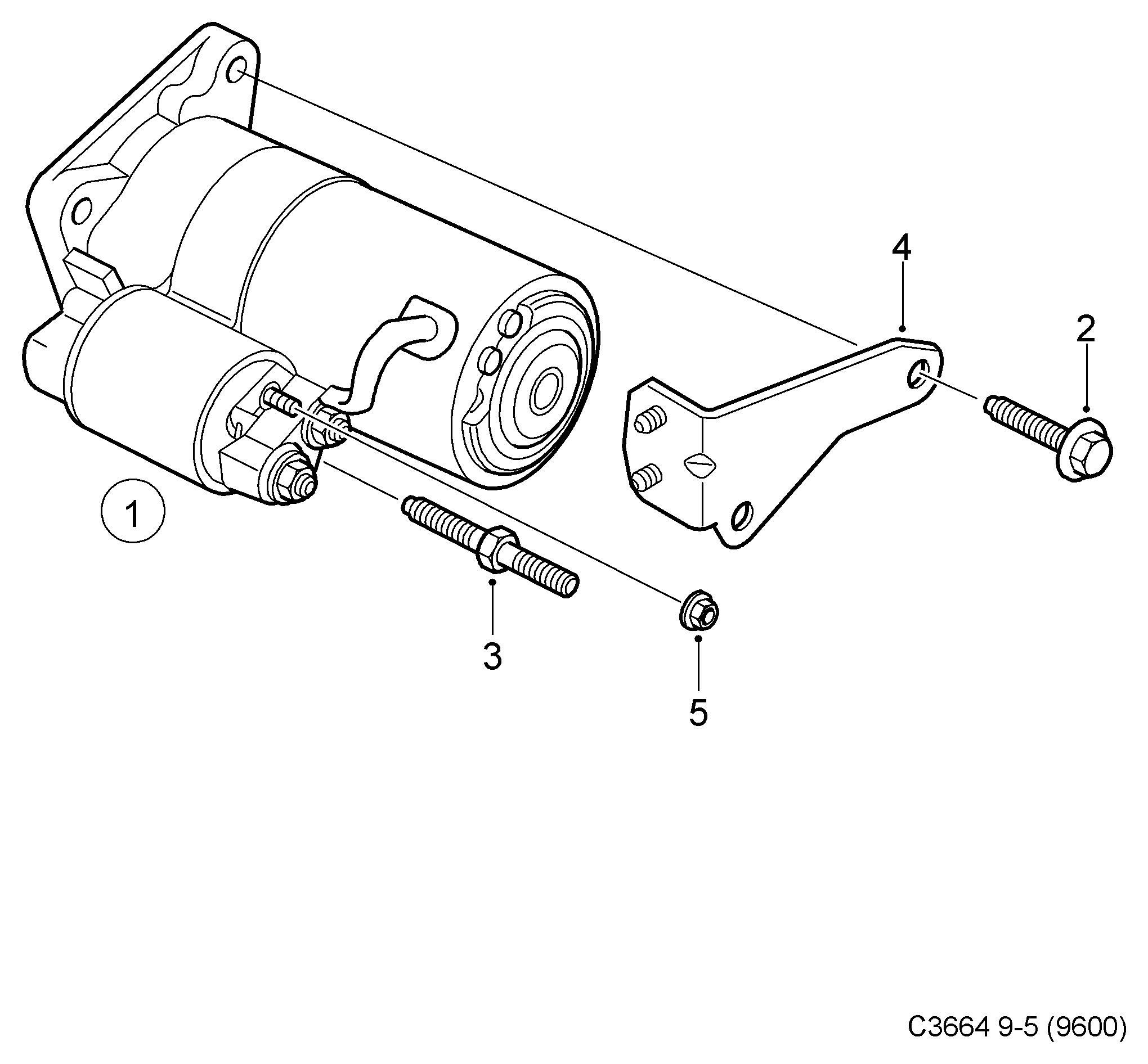 Opel 55353857 - Startmotor xdelar.se