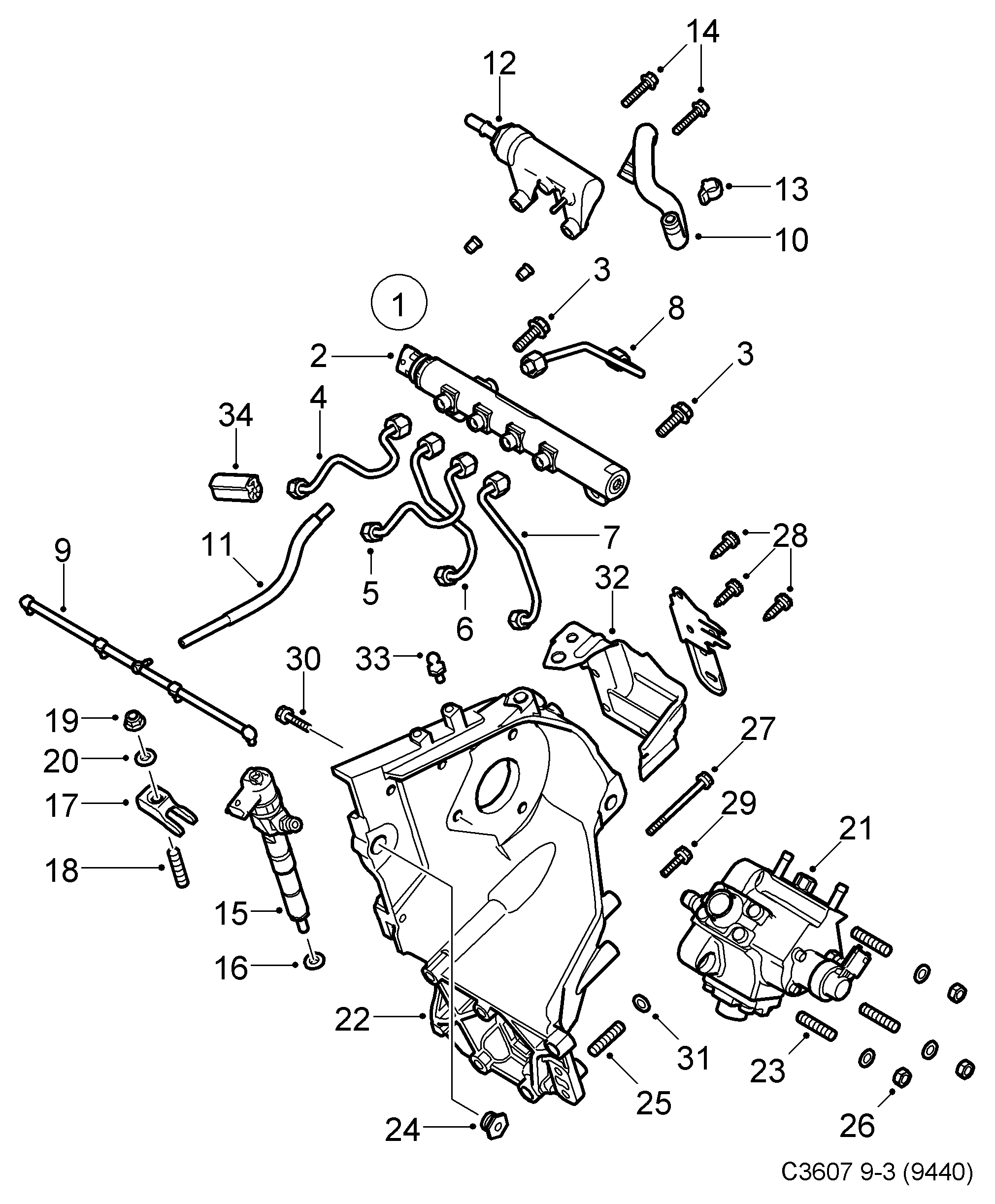 Opel 93178683 - Ringtätning, munstyckssäte xdelar.se