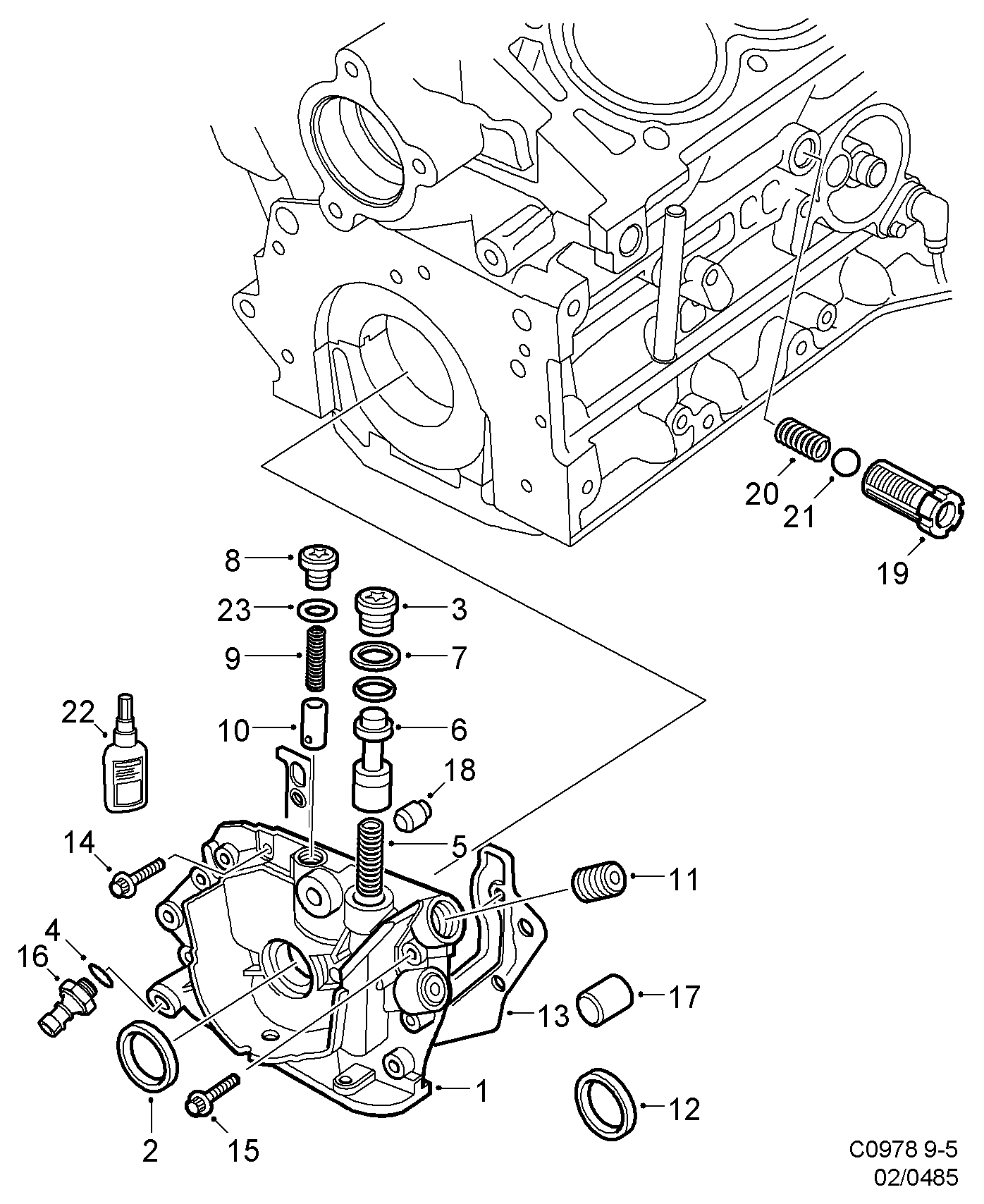 SAAB 5962816 - Sensor, oljetryck xdelar.se