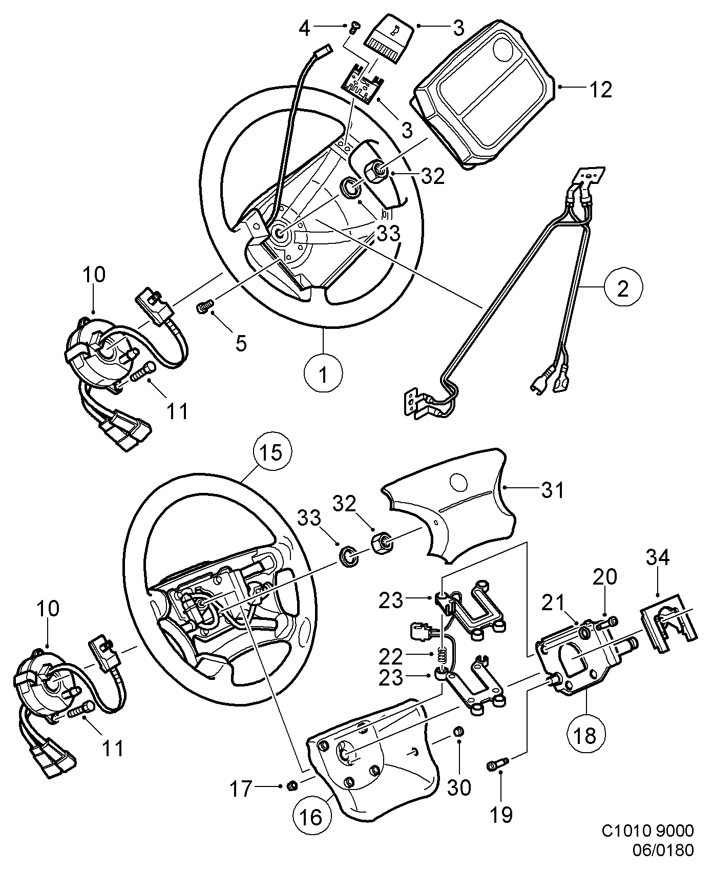 Opel 4506051 - Ventiltätning xdelar.se