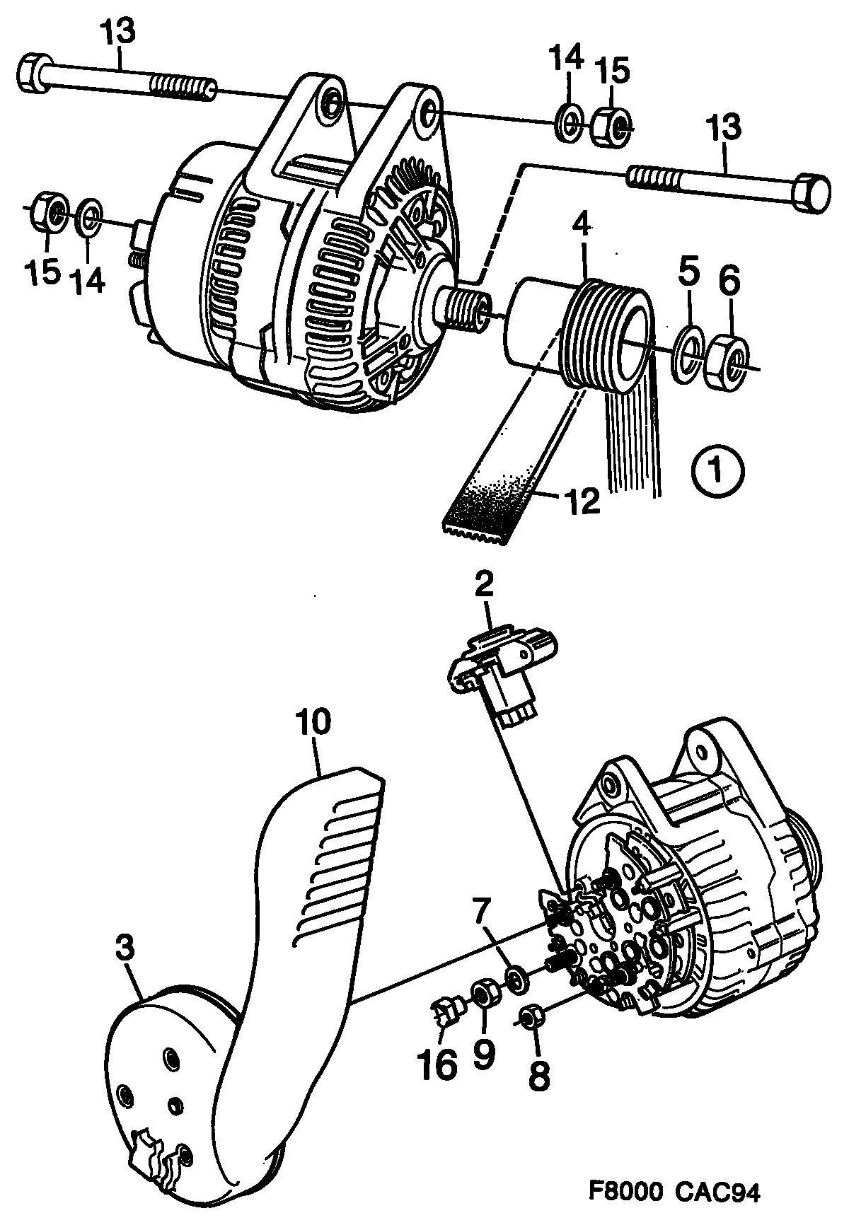 SAAB 47 39 066 - Generator xdelar.se