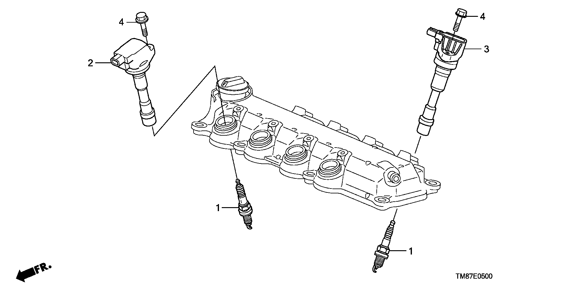 Honda 12290-RBJ-003 - Tändstift xdelar.se