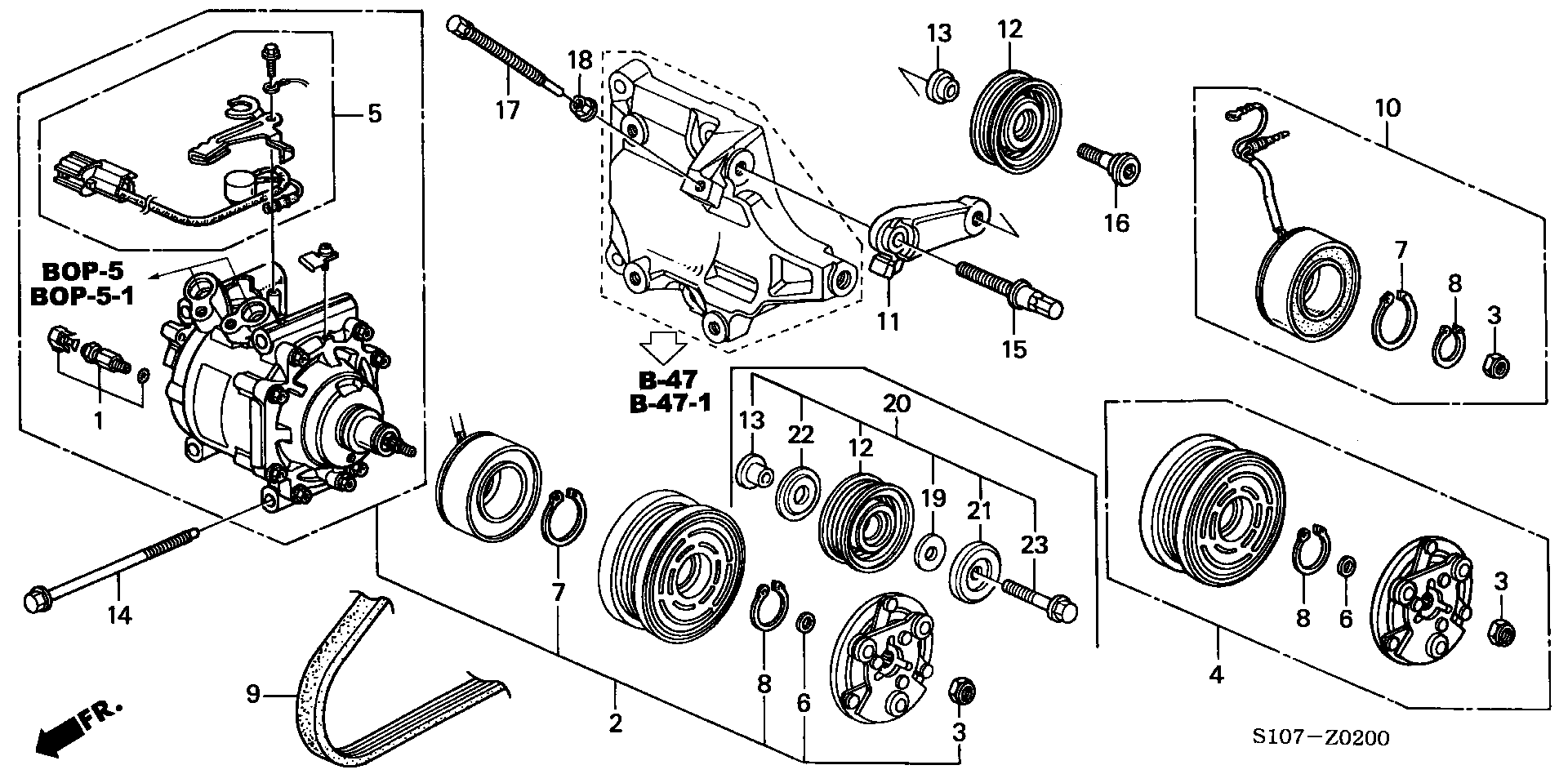 Honda 38920-P3F-003 - Flerspårsrem xdelar.se