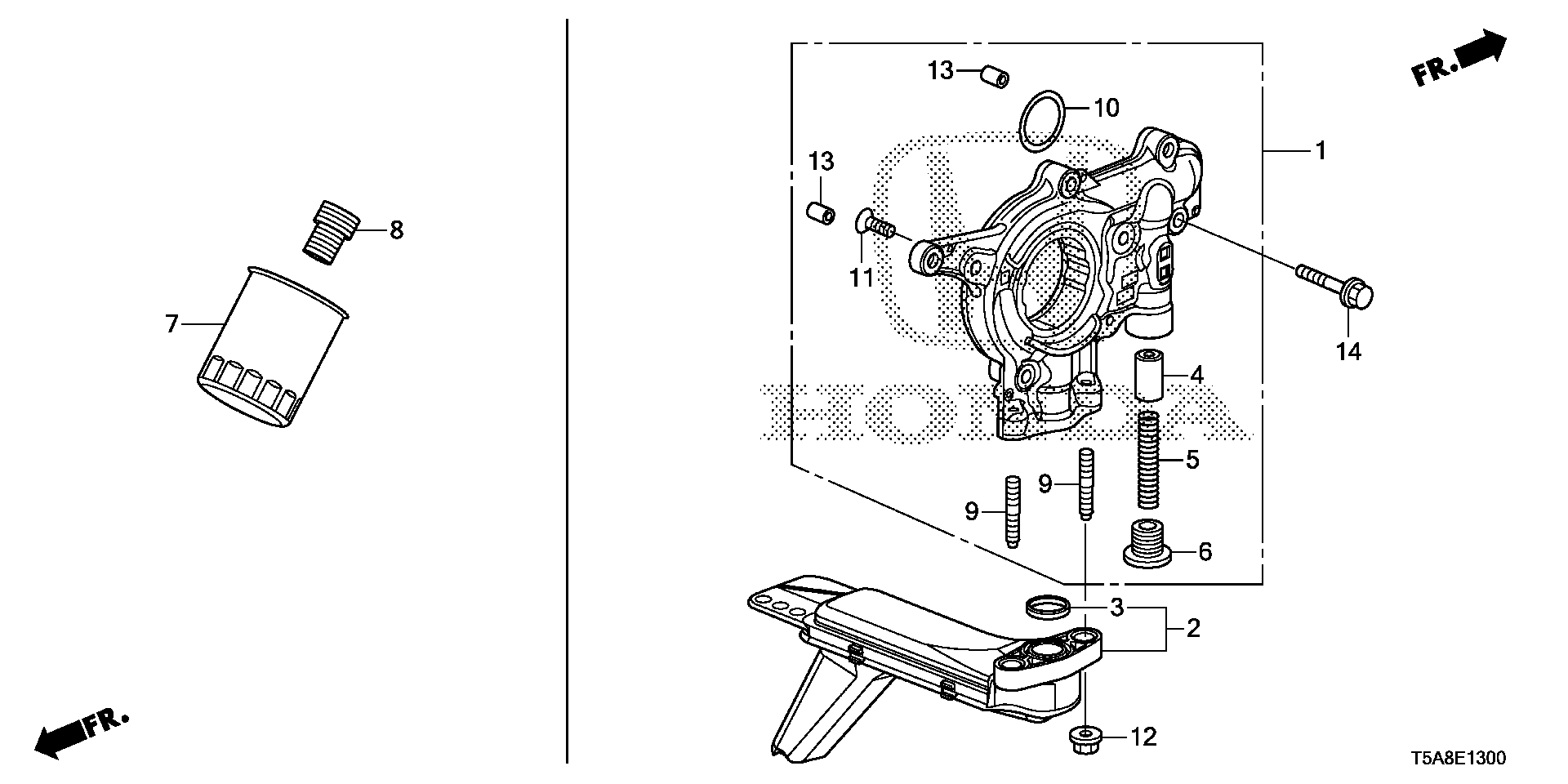 Honda 15400-RTA-003 - Oljefilter xdelar.se