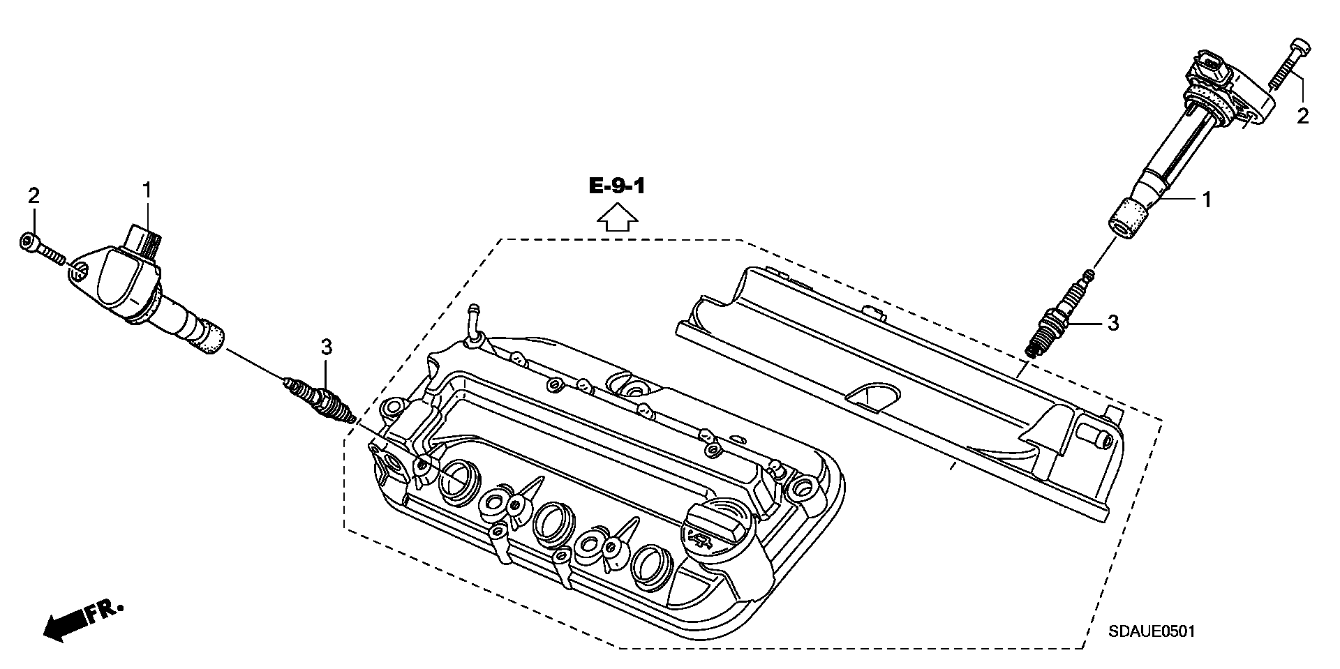 Honda 9807B-5615P - Tändstift xdelar.se