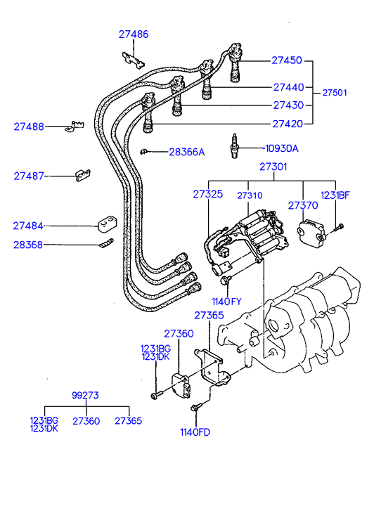 Hyundai 18812-11061 - Tändstift xdelar.se