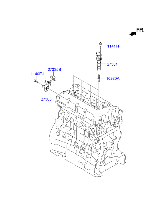 Hyundai 18845 11160 - Tändstift xdelar.se