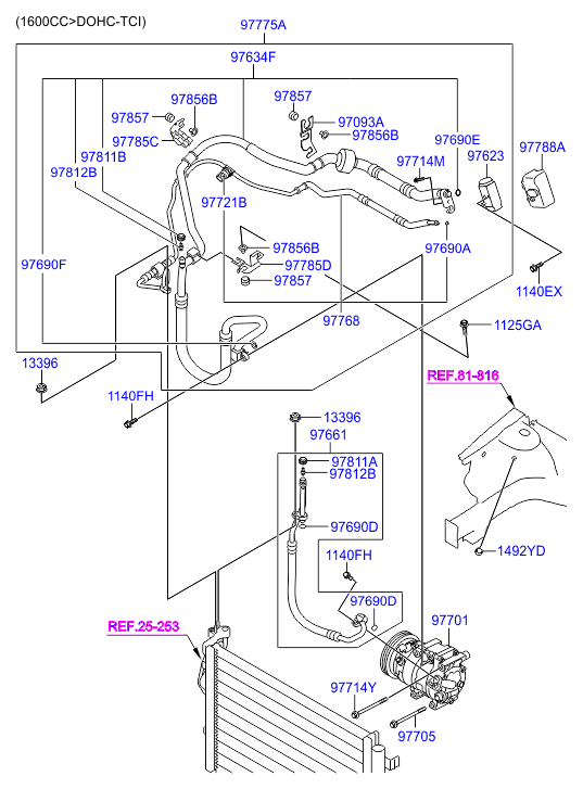 KIA 9769034330 - Packning, insugsgrenrör xdelar.se