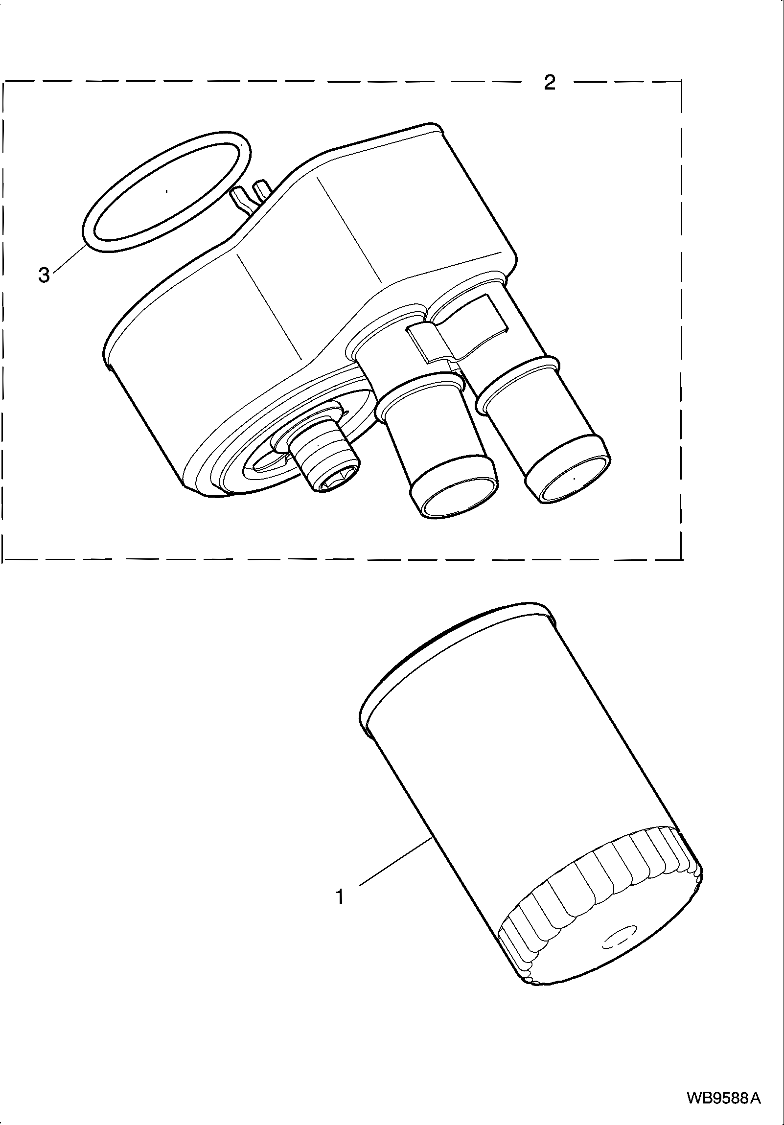 Jaguar XR823395 - Oljefilter xdelar.se