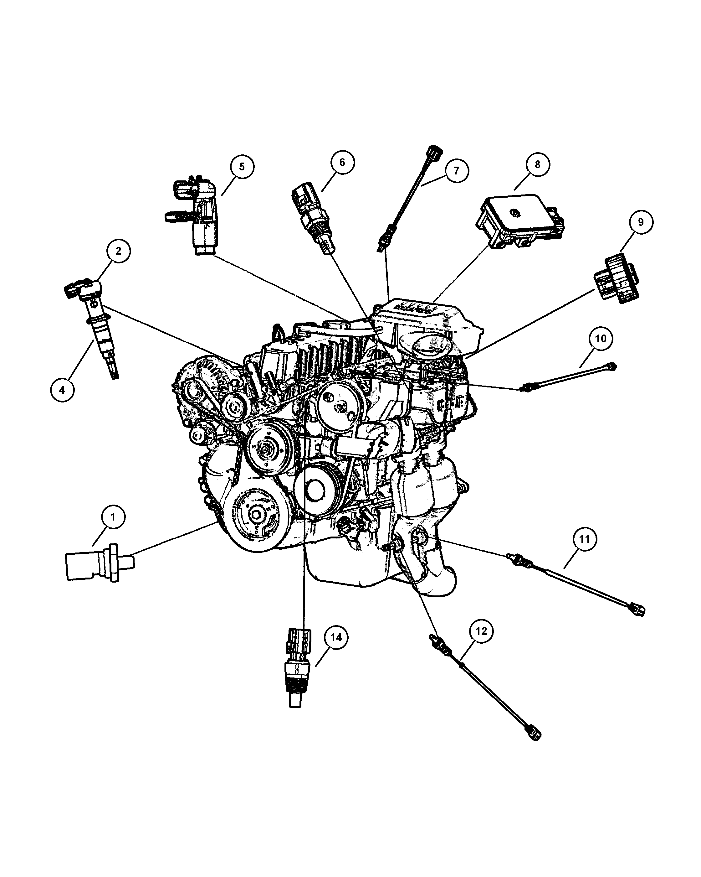 Chrysler 56041 848AA - Lambdasond xdelar.se