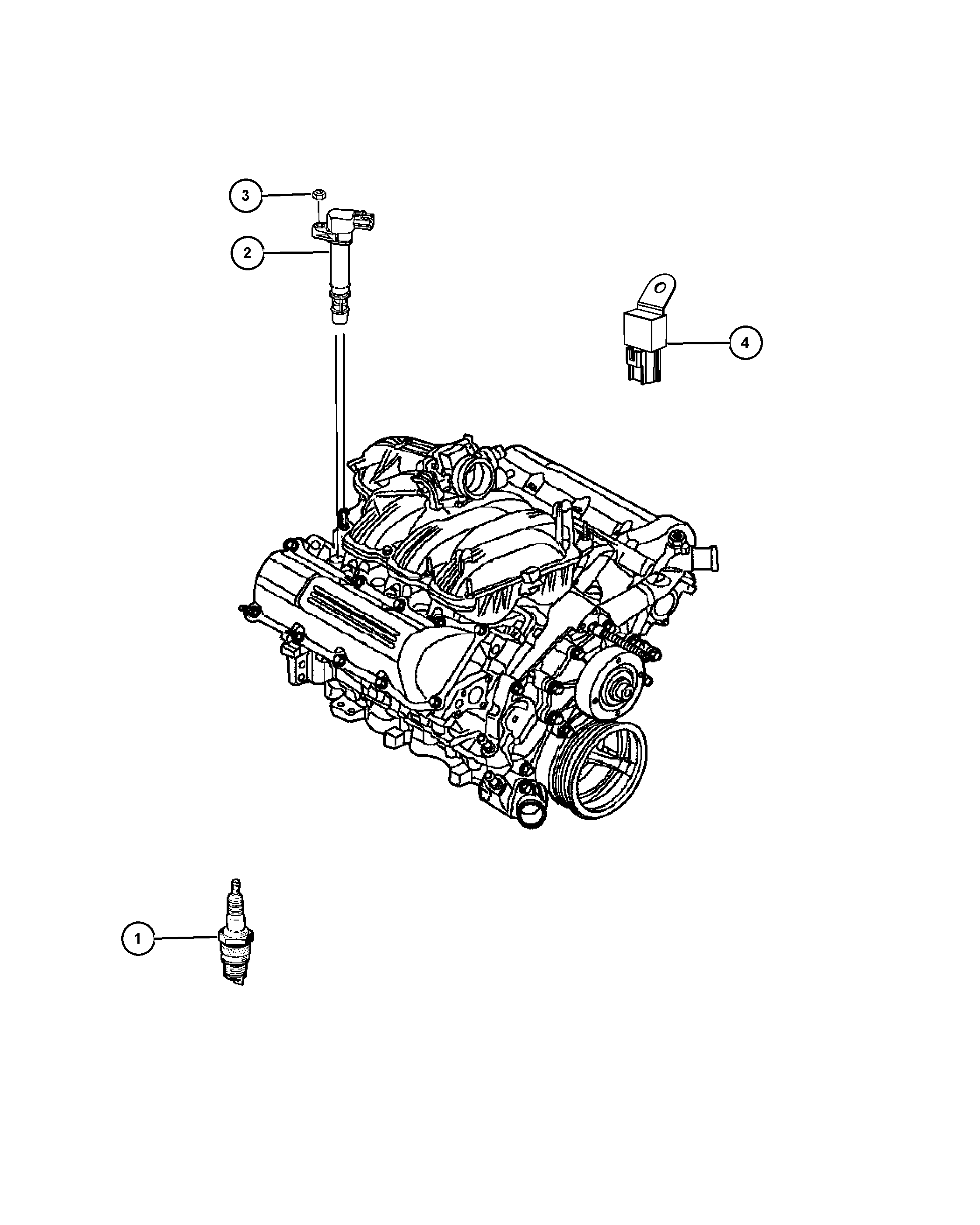 Chrysler SP 149125 AD - Tändstift xdelar.se