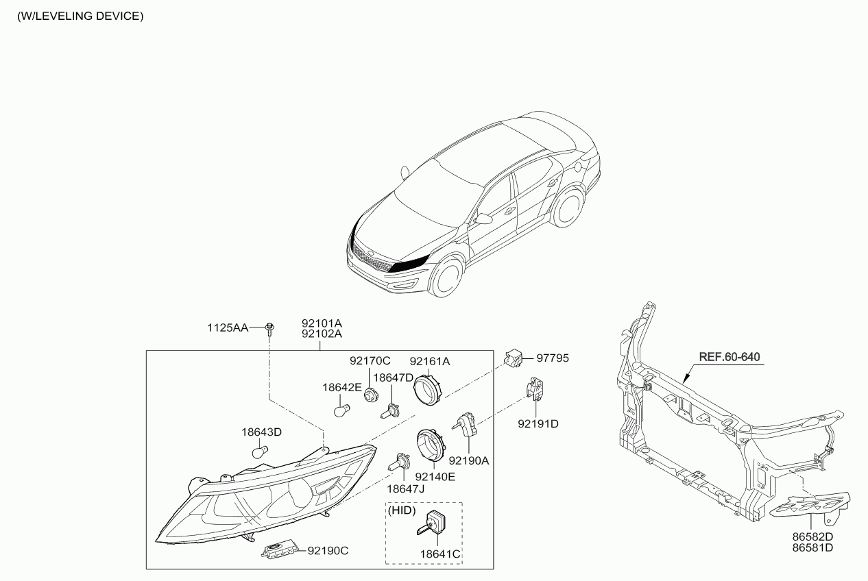 Hyundai 18647-35006 - Glödlampa, fjärrstrålkastare xdelar.se