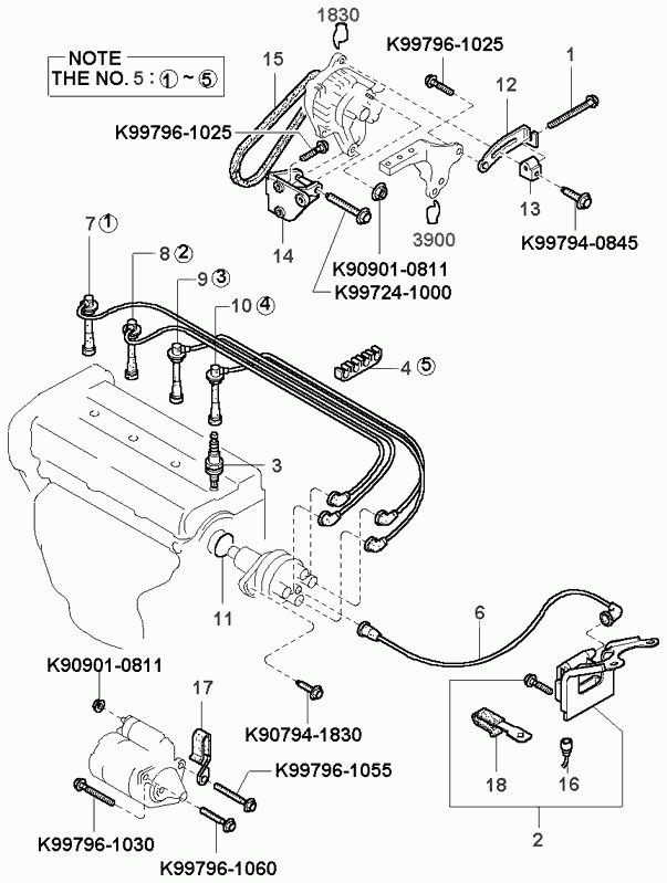 KIA 0K0131 8110 - Tändstift xdelar.se