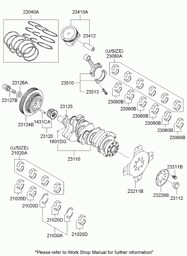 Hyundai 23110-3E101 - Flerspårsremssats xdelar.se