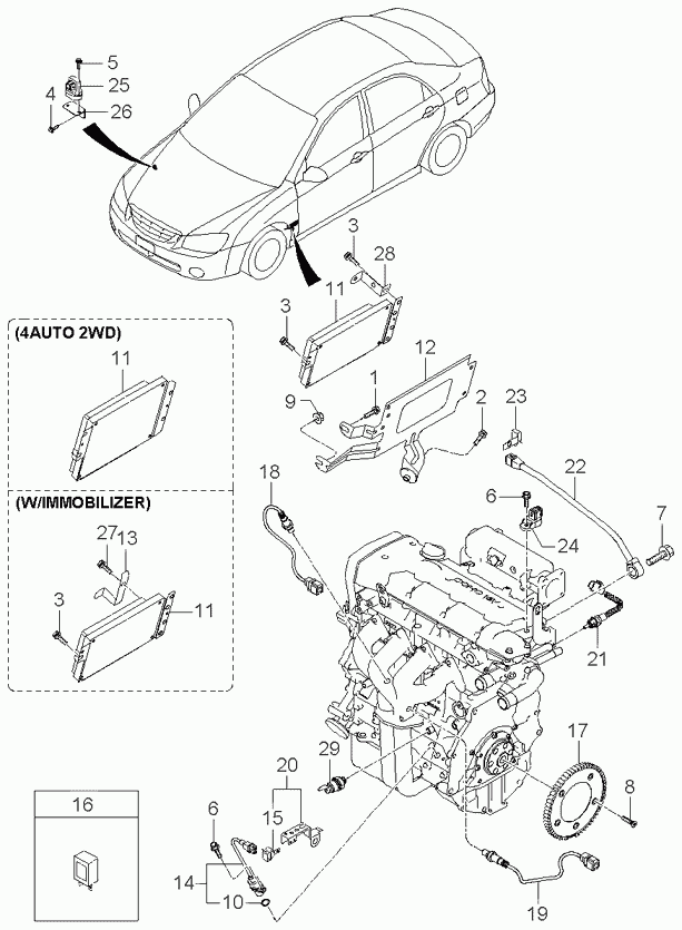 KIA 3921026610 - Lambdasond xdelar.se