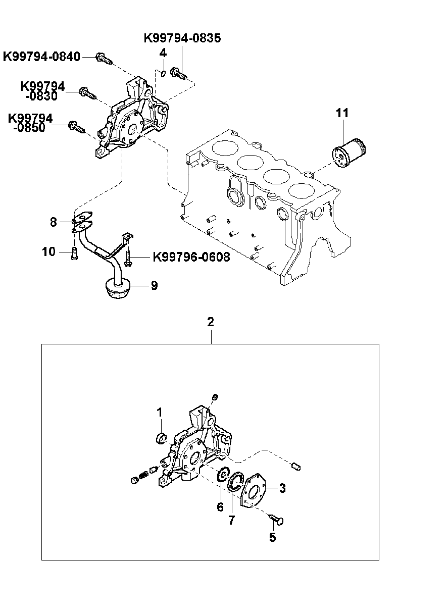 Hyundai 0B63114302 - Oljefilter xdelar.se