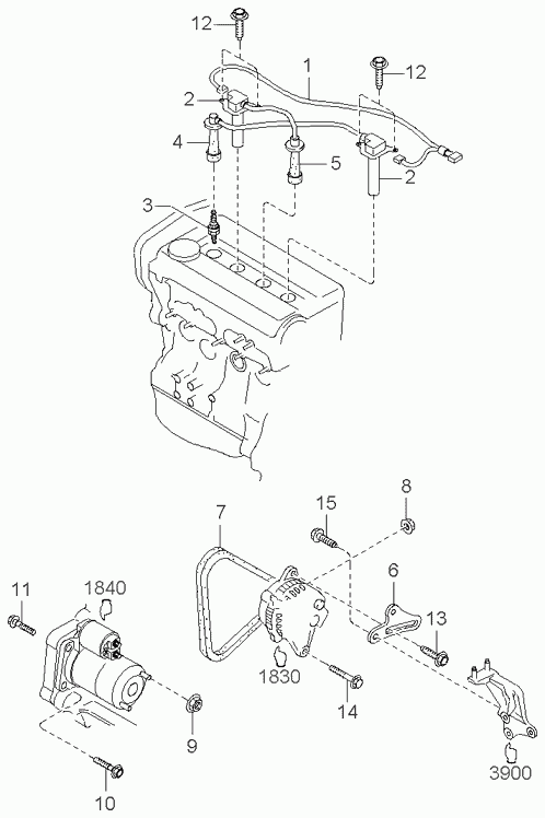 Hyundai 0K01C-18110 - Tändstift xdelar.se