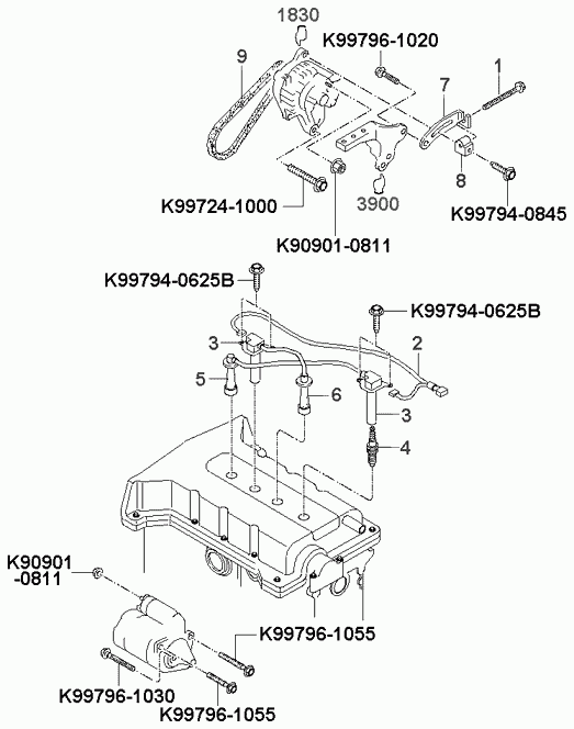 Hyundai 0K01118110 - Tändstift xdelar.se