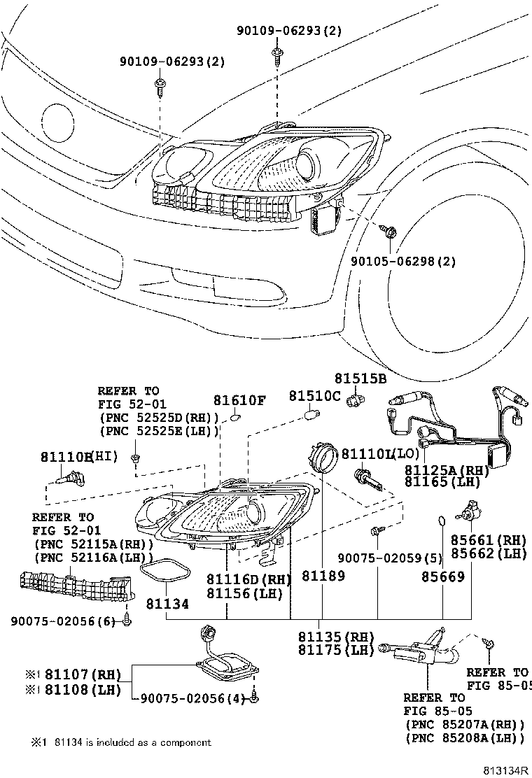 TOYOTA 81107-47150 - Glödlampa, huvudstrålkastare xdelar.se