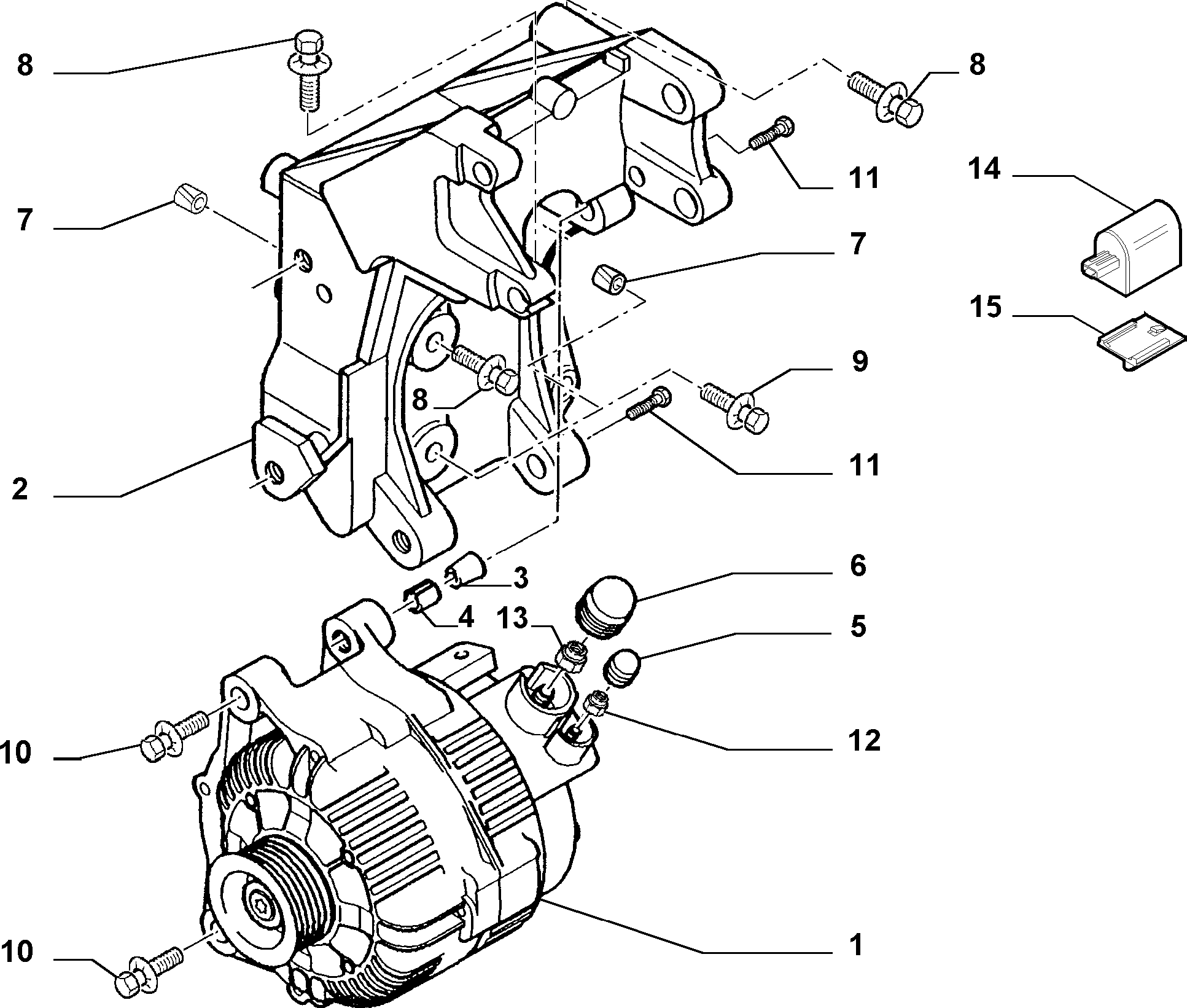 FIAT 9646065480 - Generator xdelar.se