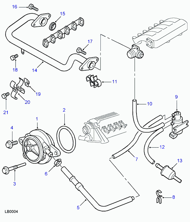 Land Rover STC 4202 - Bränslefilter xdelar.se