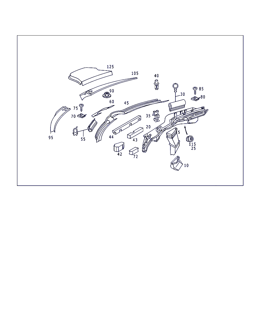 Mercedes-Benz A 129 994 01 45 - Glödlampa, bromsljus xdelar.se