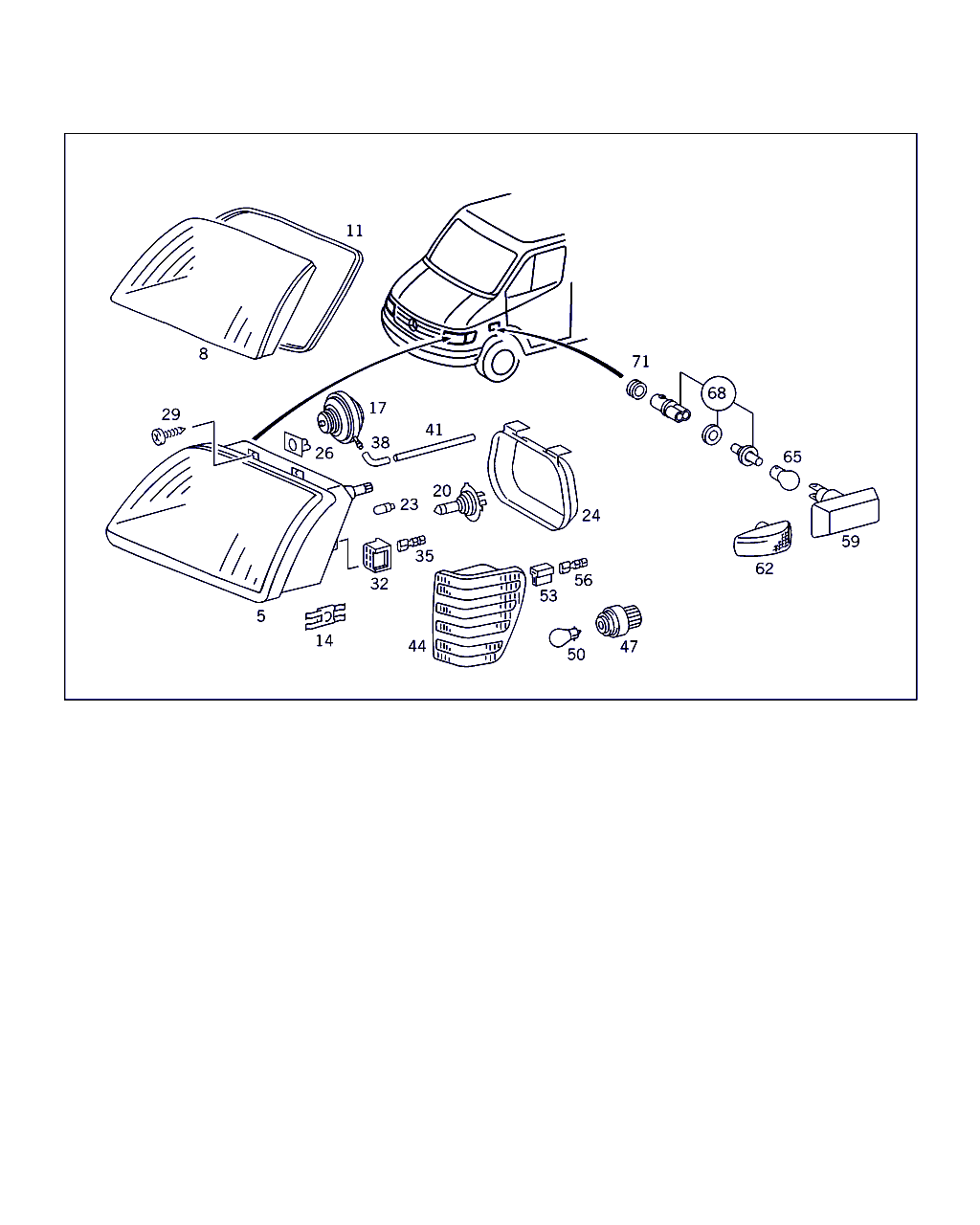 Mercedes-Benz A 001 544 91 94 - Glödlampa, blinker xdelar.se