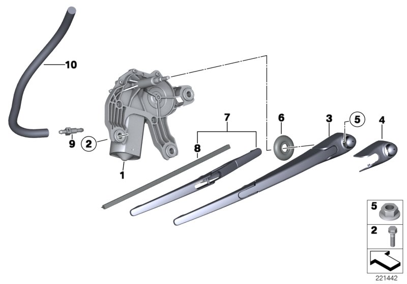 Mini 61 62 2 754 285 - Torkarblad xdelar.se