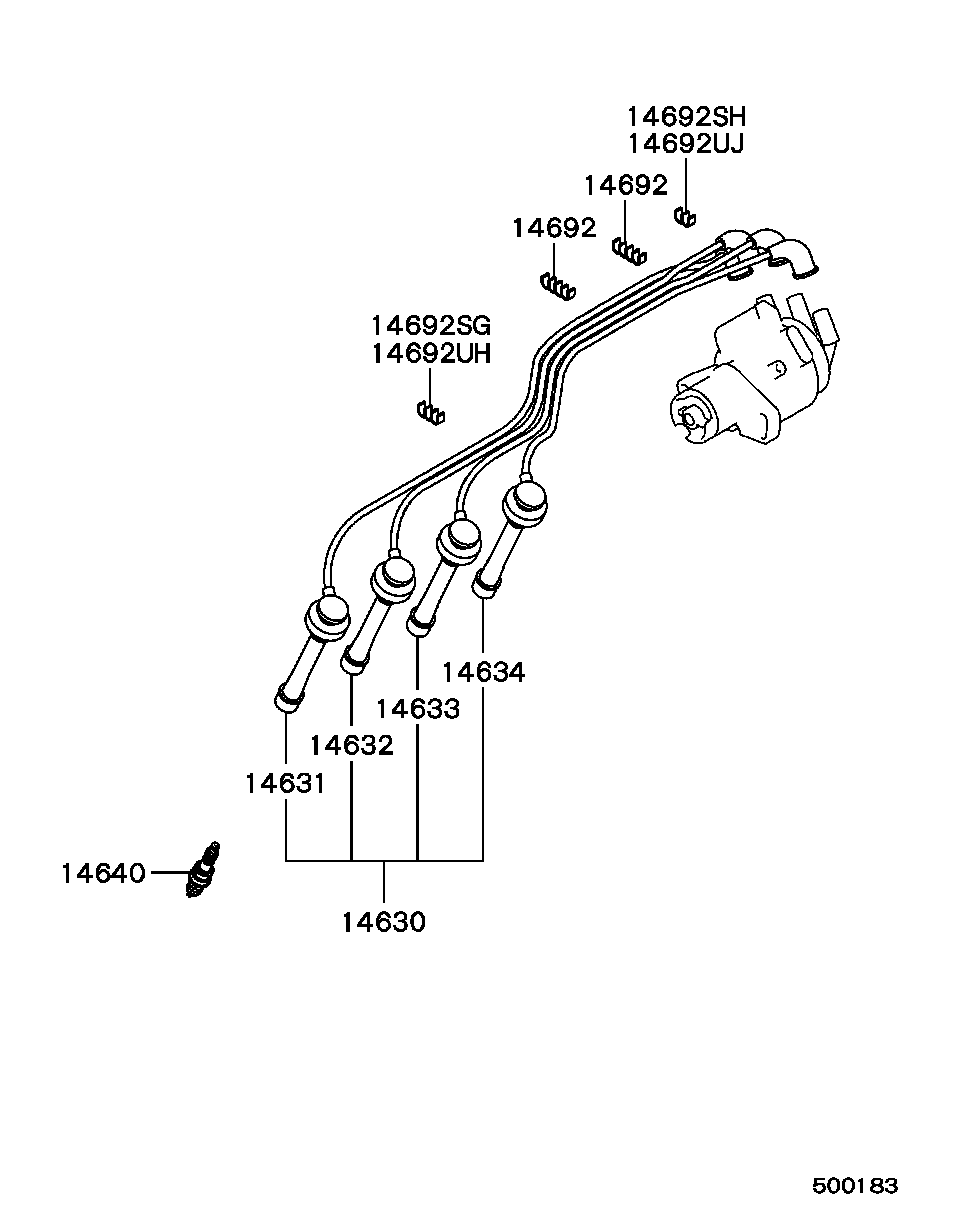 Proton MS851358 - Tändstift xdelar.se