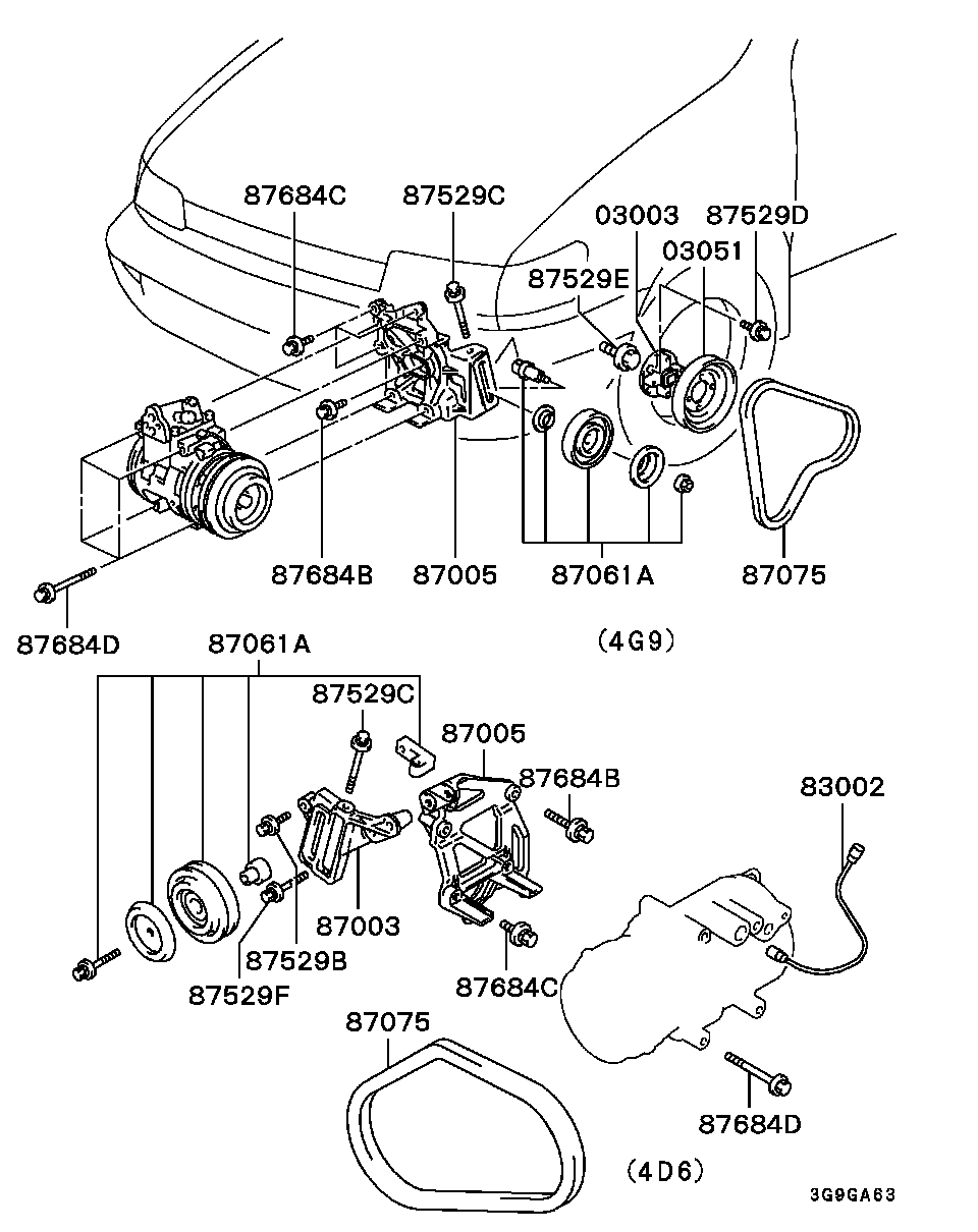 NISSAN MB272653 - Flerspårsrem xdelar.se