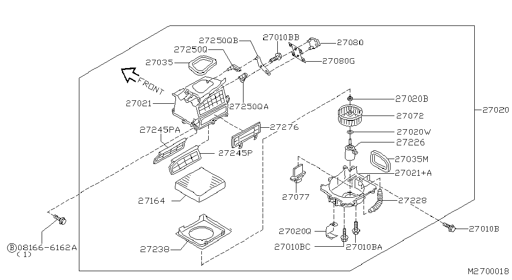 NISSAN 27891-BM410 - Filter, kupéventilation xdelar.se