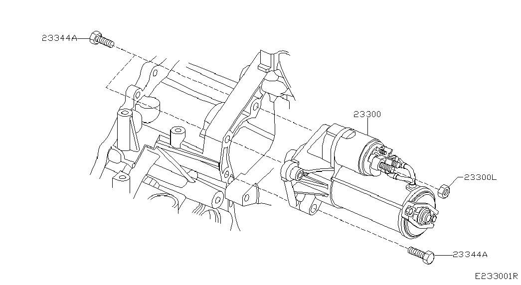 NISSAN 23300 AW300 - Startmotor xdelar.se