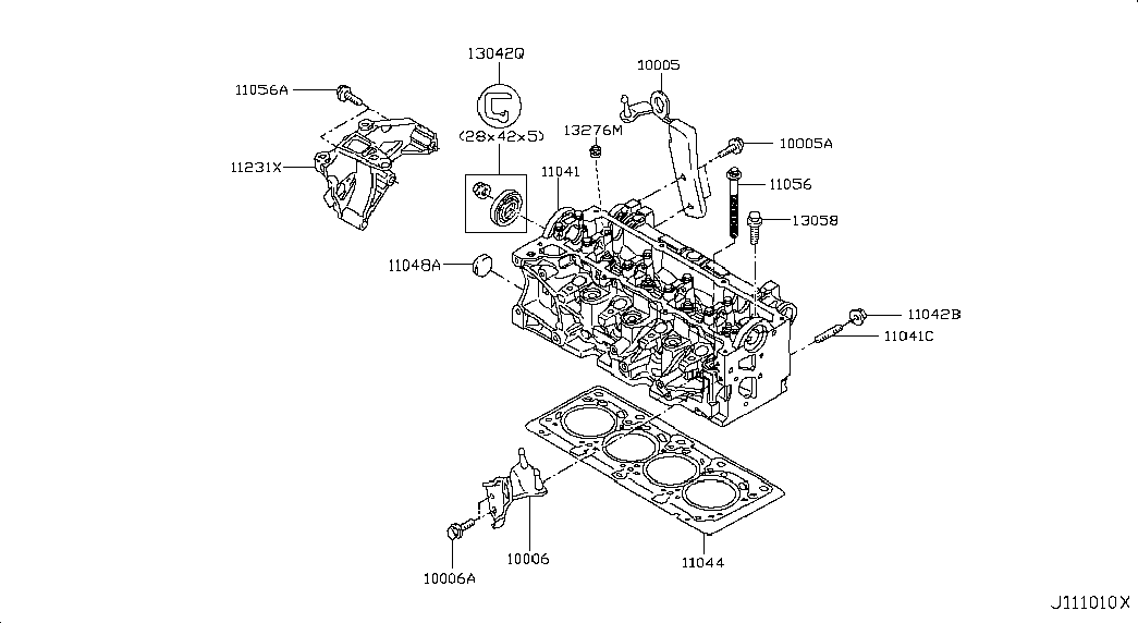 NISSAN 15056-00QAA - Ventiltätning xdelar.se