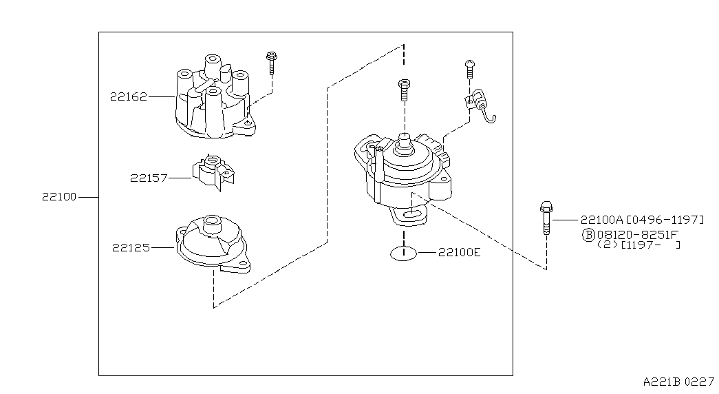 NISSAN 22131-53J10 - Oljetätningsring, kamaxel xdelar.se