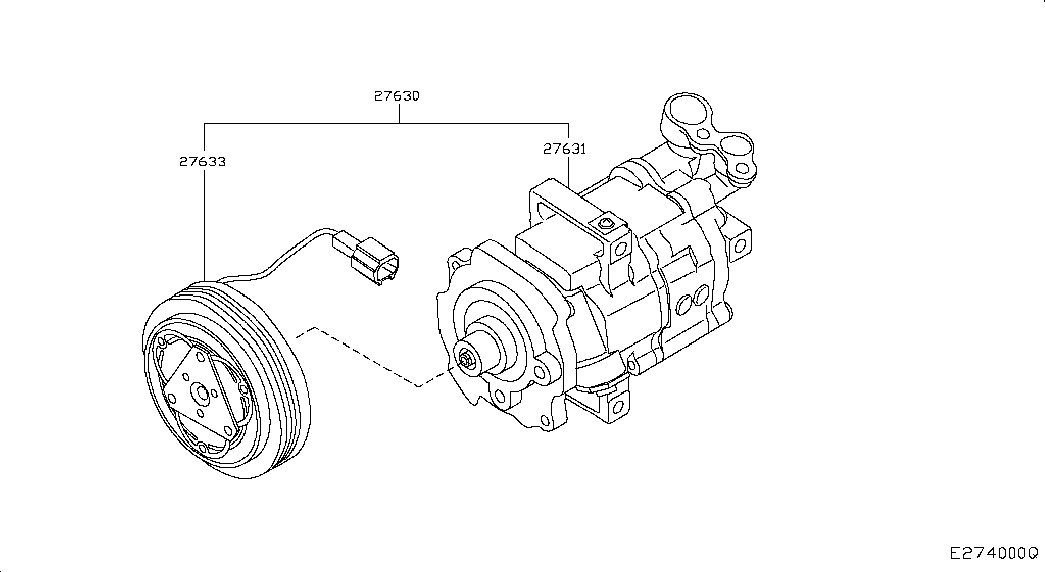 RENAULT 92600JD000 - Kompressor, klimatanläggning xdelar.se