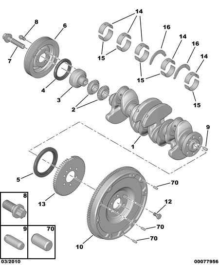 PEUGEOT 0514.C8 - Packbox, vevaxel xdelar.se