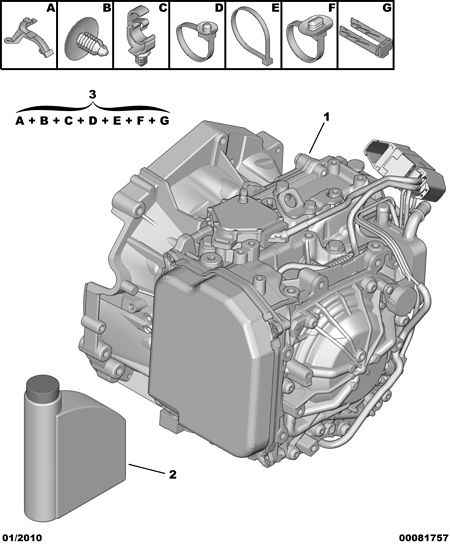 CITROËN 9730.AE - Automatväxellådsolja (ATF) xdelar.se