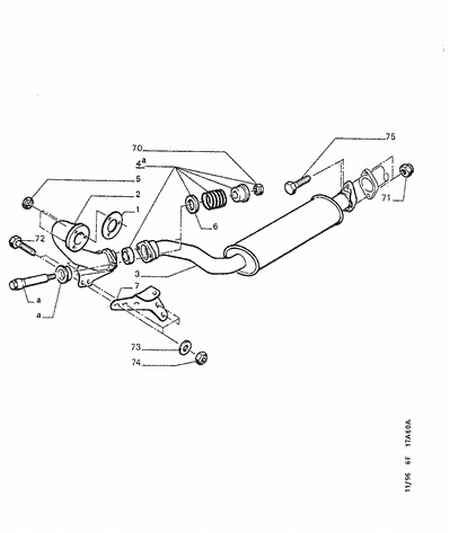 PEUGEOT (DF-PSA) 0358.04 - Mutter avgasgrenrör xdelar.se