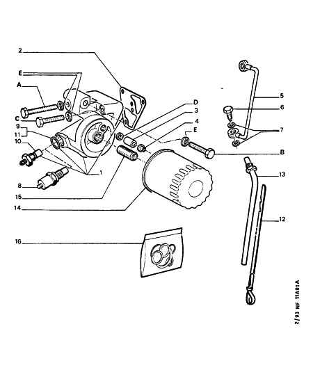 HOLGER CRISTIANSEN 1104 26 - ENGINE OIL FILTER BODY GASKET xdelar.se