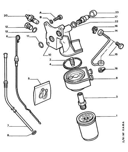 CITROËN 1131 12 - Sensor, oljetryck xdelar.se