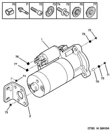 CITROËN/PEUGEOT 5802 E5 - Startmotor xdelar.se