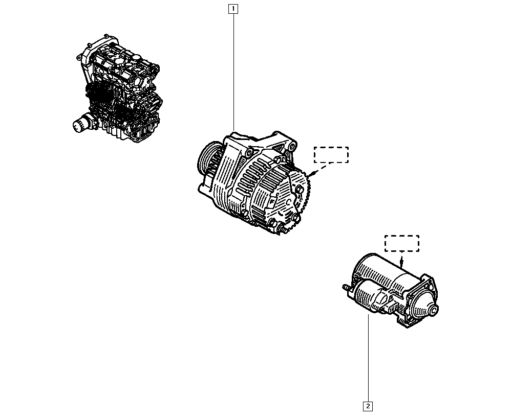 RENAULT 7701499612 - Generator xdelar.se