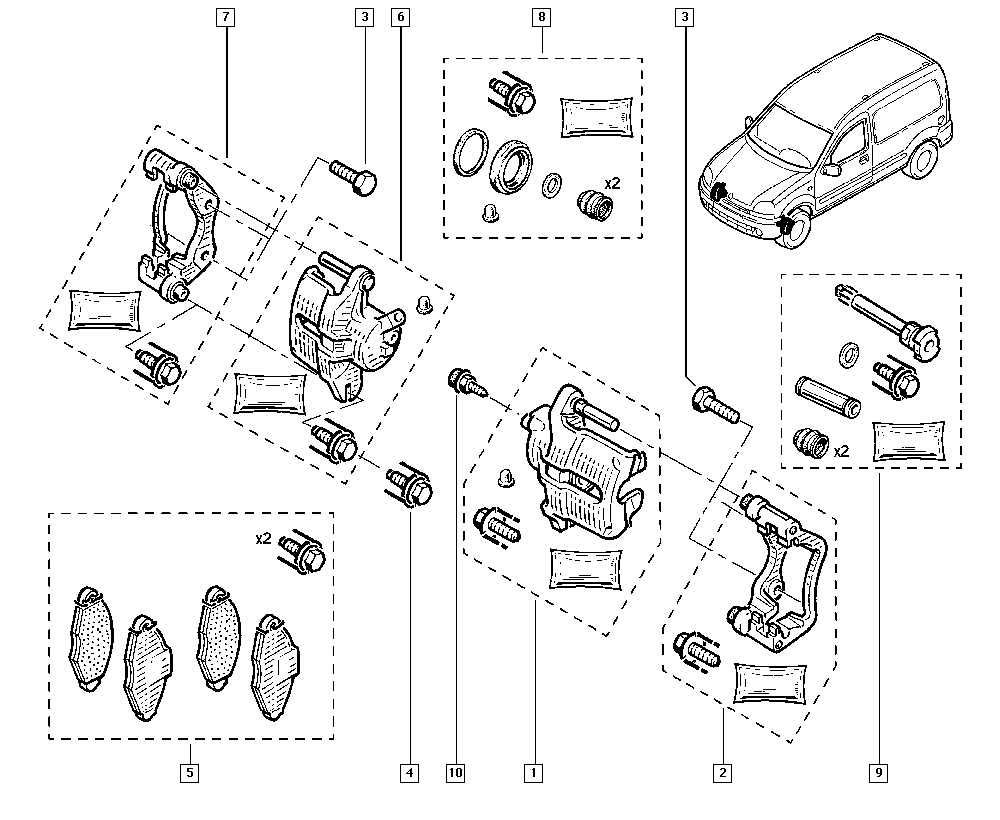 RENAULT 7701207787 - Bromsok xdelar.se