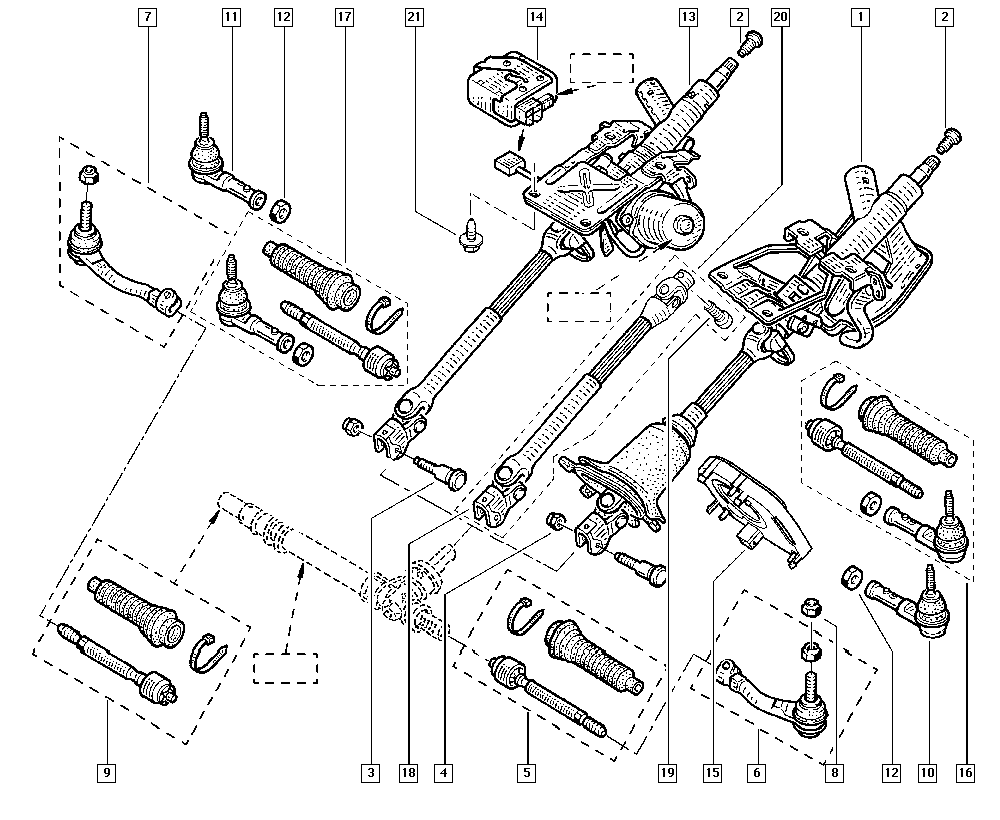 RENAULT 77 01 476 763 - Parallellstagsled xdelar.se