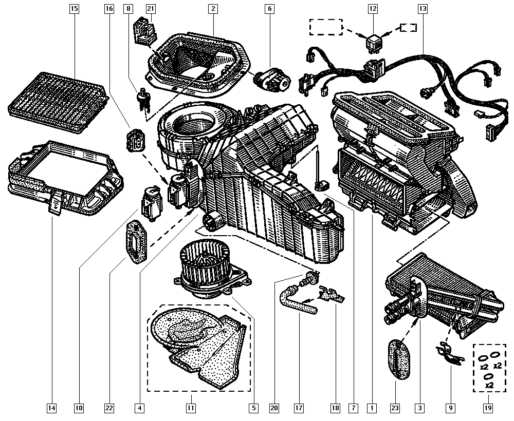 RENAULT 77 01 038 558 - Expansionsventil, klimatanläggning xdelar.se