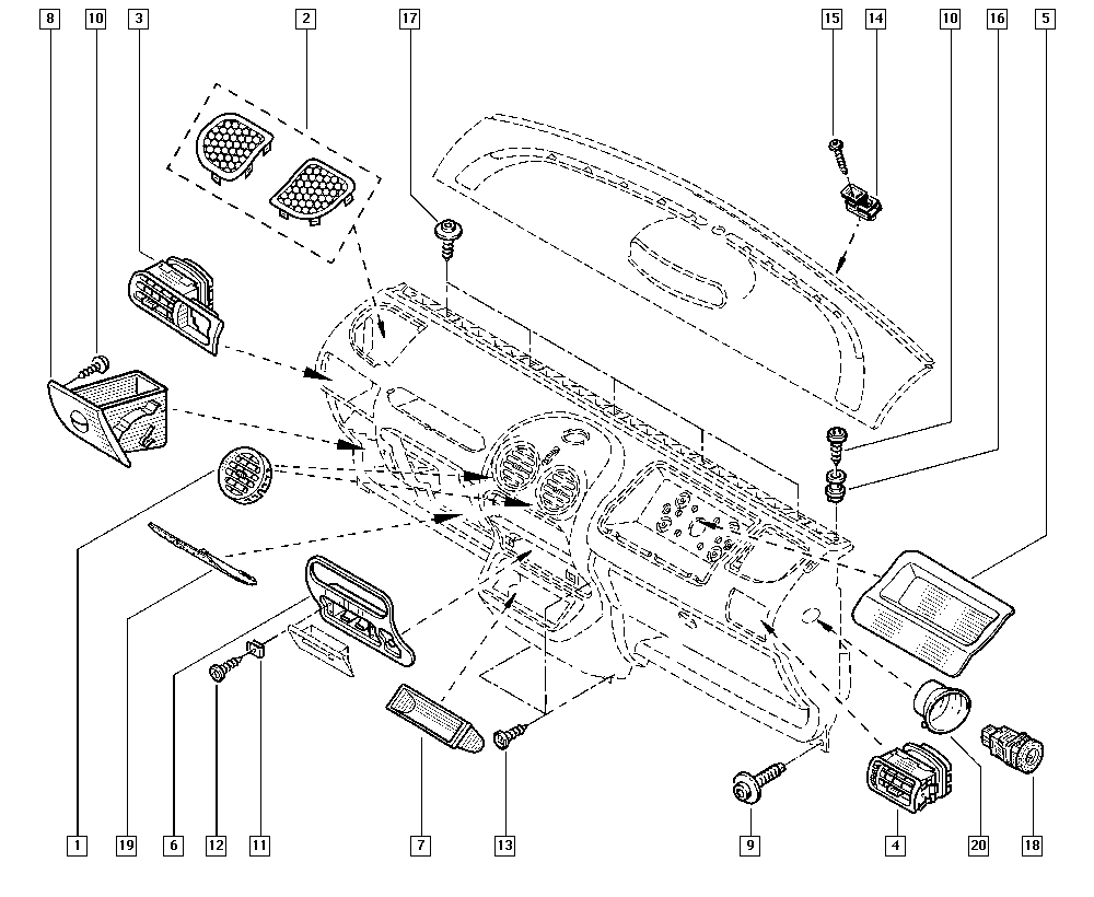 RENAULT 7700 425 032 - Länkarm, hjulupphängning xdelar.se