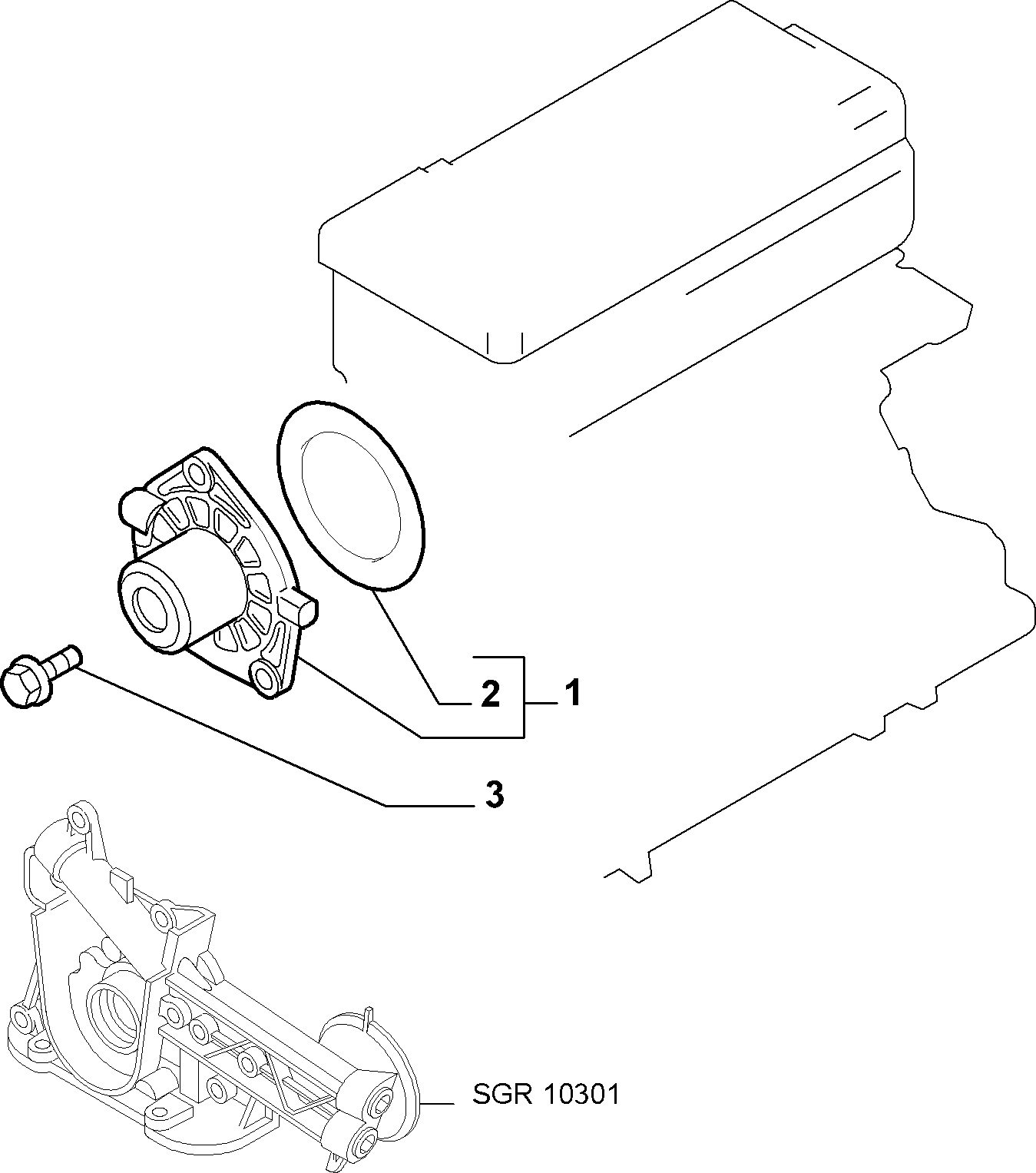 Lancia 55209993 - Vattenpump xdelar.se