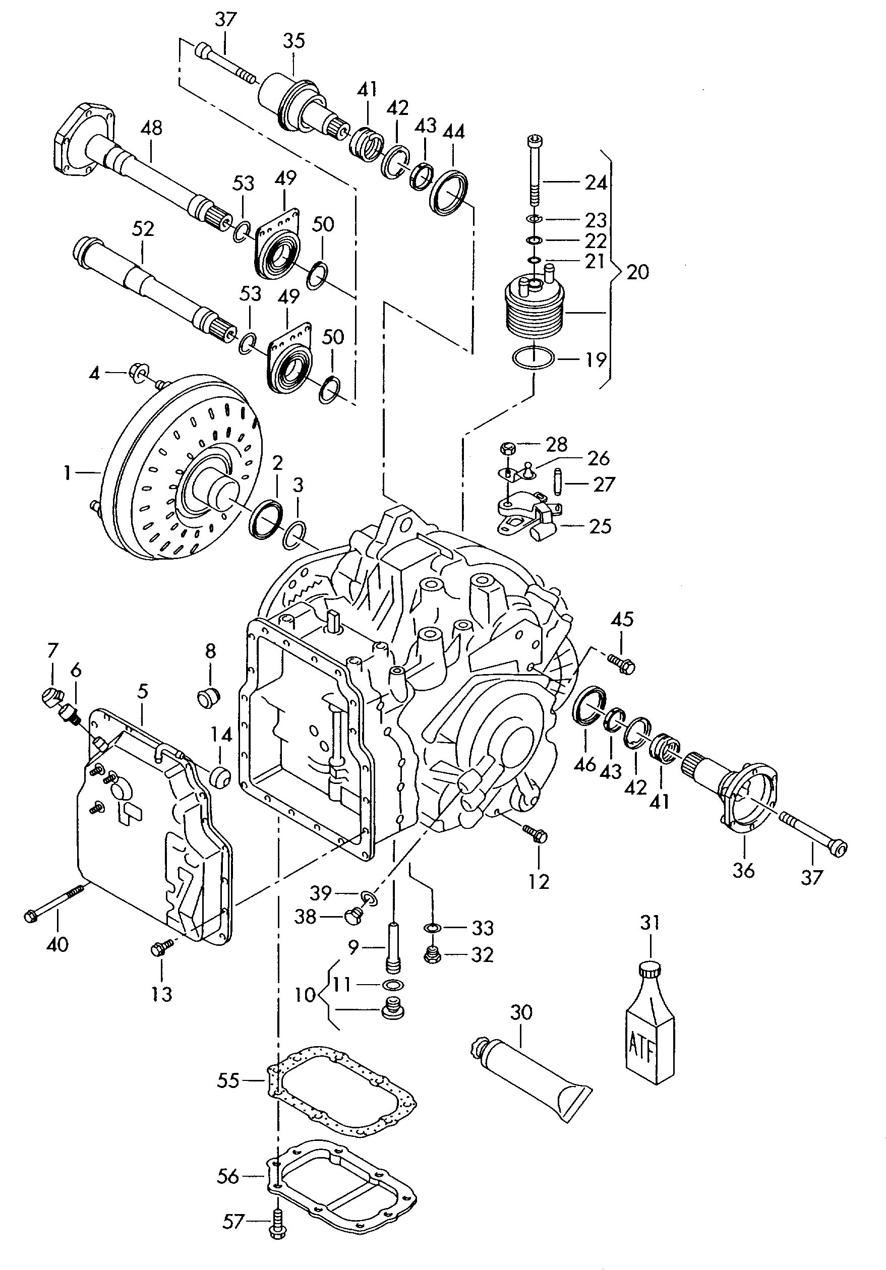 VW G 052 990 A2 - Olja, steglös växellåda (CVT) xdelar.se