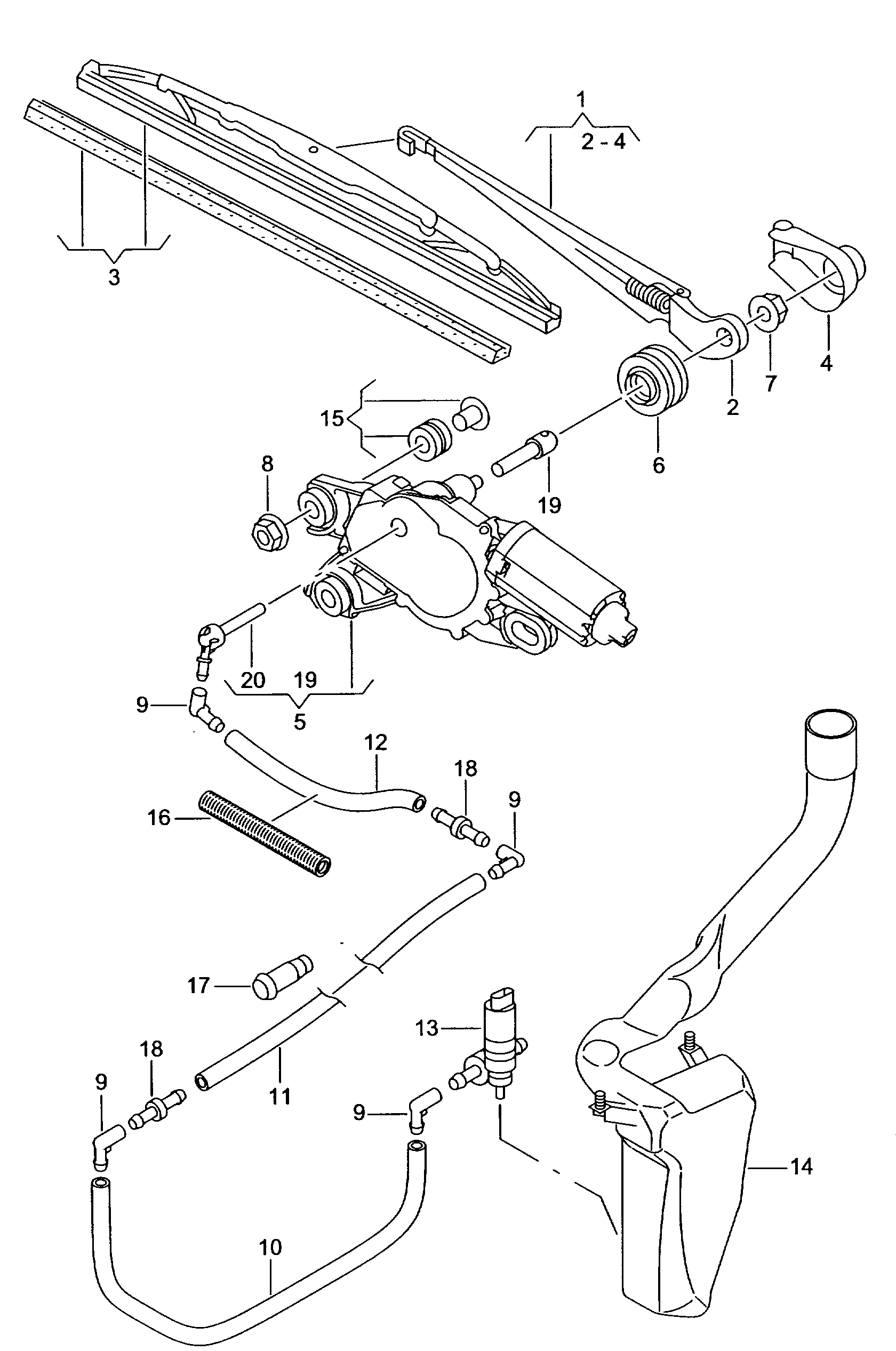 Seat 6L6955425 - Torkarblad xdelar.se